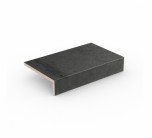 Клинкерная ступень Gravel Blend Black 175х294 черная 4817.0963 Stroeher - uralkafel.ru - Уфа