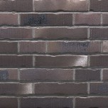 Клинкерная фасадная плитка Handstrich Schwarzkreide 52х240 серая 7650.S394 Stroeher - uralkafel.ru - Уфа