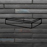 Клинкерный угловой элемент Riegel 50 Schwarz-blau 40х115х240 7751.S456 Stroeher - uralkafel.ru - Уфа