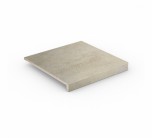 Клинкерная ступень угловая Gravel Blend Beige 340х340 бежевая 9441.0960 Stroeher - uralkafel.ru - Уфа