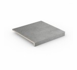 Клинкерная ступень угловая Gravel Blend Grey 340х340 серая 9441.0962 Stroeher - uralkafel.ru - Уфа