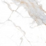 Керамогранит Calacatta Imperial GT60606103PR 600х600 белый полированный Global Tile - uralkafel.ru - Уфа