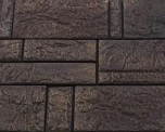 Искусственный декоративный камень Базальт микс шоколад+медь (230x460, 240x350, 230x230, 230x115, 460x115) Артштайн - uralkafel.ru - Уфа