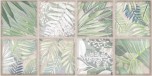 Декор настенный керамический Maiolica Collage Crema 315х630 зеленый Kerlife - uralkafel.ru - Уфа