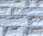 Искусственный декоративный камень Дербент белый (100x100, 100x150, 100x300) Артштайн - uralkafel.ru - Уфа