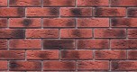 Искусственный декоративный камень Тонкий Кирпич Мега 07-28 тычковый элемент красный Forester - uralkafel.ru - Уфа