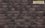 Искусственный декоративный камень Тонкий кирпич угловой элемент 06-16 темно-коричневый Forester - uralkafel.ru - Уфа