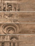 Декор Италиан Вуд (Italian Wood) 200х600 темно-коричневый G-252/SR/d01 Grasaro - uralkafel.ru - Уфа