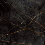 Керамогранит Сандра (Sandra) черный CF013 LLR 600х600 лаппатированный Idalgo - uralkafel.ru - Уфа