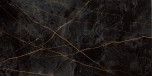 Керамогранит Сандра (Sandra) черный CF013 LLR 600х1200 лаппатированный Idalgo - uralkafel.ru - Уфа