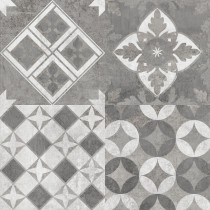 Керамогранит Art (Арт) AR 01 Patchwork серый матовый 405х405 Estima - uralkafel.ru - Уфа