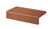Клинкерная ступень рядовая Terra Patrician Red 115х240 красная 4822.0215 Stroeher - uralkafel.ru - Уфа