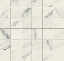 Forte dei Marmi Panda White Mosaic Lap / Форте дей Марми Панда Вайт Мозаика Лап 300х300 610110001052 Atlas Concorde - uralkafel.ru - Уфа