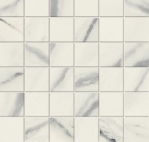 Forte dei Marmi Panda White Mosaic Cer / Форте дей Марми Панда Вайт Мозаика Черато 300х300 610110001060 Atlas Concorde - uralkafel.ru - Уфа