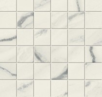 Forte dei Marmi Panda White Mosaic / Форте дей Марми Панда Вайт Мозаика 300х300 610110001068 Atlas Concorde - uralkafel.ru - Уфа