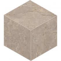 Керамогранитная плитка мозаика Bernini Beige BR02 Cube 25х29 неполированная Estima - uralkafel.ru - Уфа