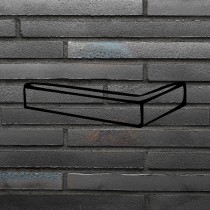 Клинкерный угловой элемент Riegel 50 Schwarz-blau 40х115х240 7751.S456 Stroeher - uralkafel.ru - Уфа