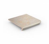 Клинкерная ступень угловая-флорентинер Roccia Corda 345х345 бежевая 9331.0833 Stroeher - uralkafel.ru - Уфа