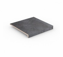 Клинкерная ступень угловая Aera X Crio 340х340 серая 9441.0710 Stroeher - uralkafel.ru - Уфа