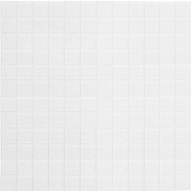 Мозаика стеклянная A101 (327х327х4 мм) белая Elada Mosaic - uralkafel.ru - Уфа