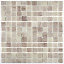 Мозаика стеклянная Atlantis Grey 315х315 серая Bonaparte mosaic - uralkafel.ru - Уфа