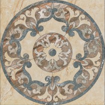 Панно напольное Генезис (Genesis) 1200х1200 бежевый K-101/SR/d01-cut Kerranova - uralkafel.ru - Уфа
