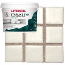 Litokol StarLike Evo S.500 Rosa Cipria - Эпоксидная затирка + клей для всех видов облицовки 5кг - uralkafel.ru - Уфа
