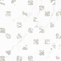 Мозаика настенная керамическая Ilana (Илана) MWU30ILN04R 300х300 белая Alma Ceramica - uralkafel.ru - Уфа
