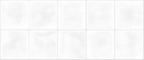 Керамическая настенная плитка Mango (Манго) white square wall 01 250х600 белая Gracia Ceramica - uralkafel.ru - Уфа