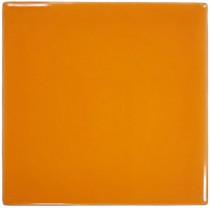 Керамическая плитка Mini Tile Orange glossy 99х99 Modern Ceramics - uralkafel.ru - Уфа
