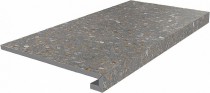 Ступень клееная Терраццо коричневая SG632220R/GCF 330х600 Керама Марацци - uralkafel.ru - Уфа