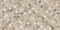 Керамическая настенная плитка Lorens (Лоренс) 243х494 TWU09LRS47R коричневая Alma Ceramica - uralkafel.ru - Уфа