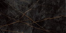 Керамогранит Сандра (Sandra) черный CF013 MR 600х1200 матовый Idalgo - uralkafel.ru - Уфа