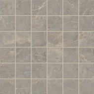 Керамогранитная плитка мозаика Bernini Grey BR03 (5х5) 30х30 полированная Estima - uralkafel.ru - Уфа