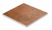 Клинкерная плитка Roccia Rosso 294х294 коричневая 8031.S841 Stroeher - uralkafel.ru - Уфа
