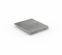 Клинкерная ступень рядовая Gravel Blend Grey 294х340 серая 9430.0962 Stroeher - uralkafel.ru - Уфа