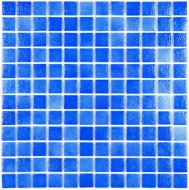 Мозаика стеклянная Atlantis Blue Art 315х315 голубая Bonaparte mosaic - uralkafel.ru - Уфа
