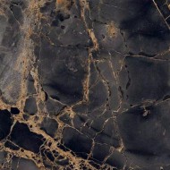 Керамогранит Golden Black High Glossy 600х600 черный GR101 Primavera - uralkafel.ru - Уфа