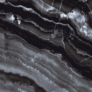 Керамогранит Black Modulo High Glossy 600х600 черный GR108 Primavera - uralkafel.ru - Уфа