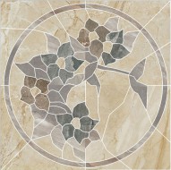 Панно напольное Генезис (Genesis) 600х600 бежевый K-101/SR/d02-cut Kerranova - uralkafel.ru - Уфа
