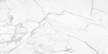 Керамогранит Марбл Тренд Каррара (Marble Trend Carrara) K-1000/LR 600х1200 белый лаппатированный Kerranova - uralkafel.ru - Уфа