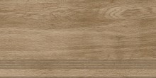 Ступень керамогранит Nostrum ST211VG 300х600 бежевый Global Tile - uralkafel.ru - Уфа