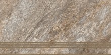 Ступень керамогранит Thor GT ST216VG 300х600 бежевый Global Tile - uralkafel.ru - Уфа
