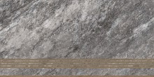 Ступень керамогранит Thor GT ST220VG 300х600 серый Global Tile - uralkafel.ru - Уфа