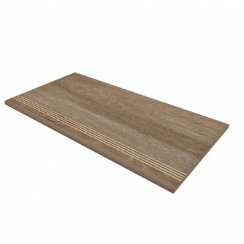 Ступень Dream Wood DWc02 30.6х60.9 неполированная с насечками Estima - uralkafel.ru - Уфа