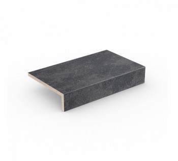 Клинкерная ступень Roccia Nero 175х294 черная 4817.0845 Stroeher - uralkafel.ru - Уфа