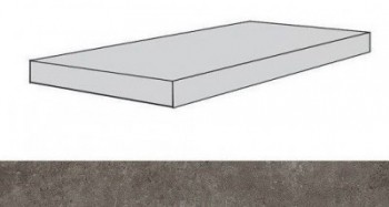 Ступень Drift Grey 33х160 угловая левая 620070001405 Atlas Concorde - uralkafel.ru - Уфа