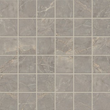 Керамогранитная плитка мозаика Bernini Grey BR03 (5х5) 30х30 неполированная Estima - uralkafel.ru - Уфа