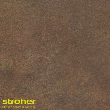 Клинкерная плитка Keraplatte Asar Maro 294х294 коричневая 8031.S640 Stroeher - uralkafel.ru - Уфа