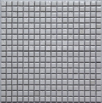 Мозаика керамическая Aspen 315х315 серая Bonaparte mosaic - uralkafel.ru - Уфа